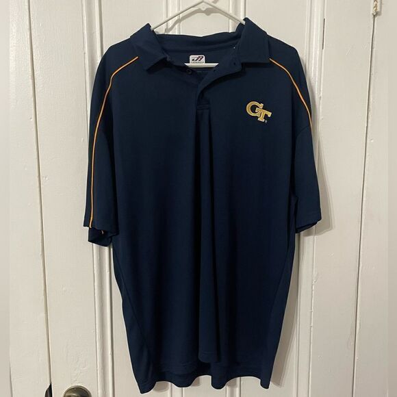 Georgia Tech short sleeve collar shirt - Picture 1 of 4
